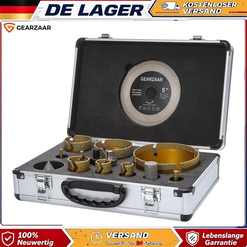 Kit punte diamantate pezzi - kit,