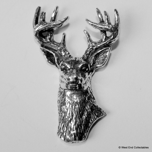 Frontal proud stag head - proud,